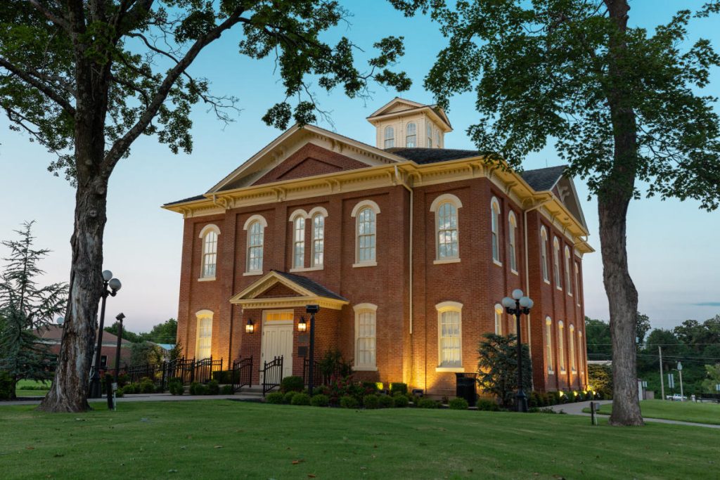 The cherokee nation courthouse